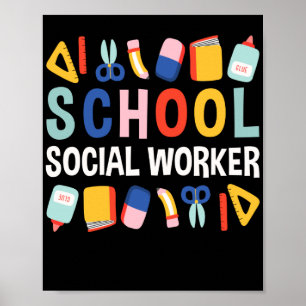 Social Worker School Socal Worker Poster
