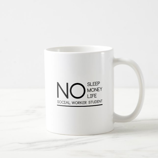 Social Worker Student Gifts for Graduation Coffee Mug (Right)