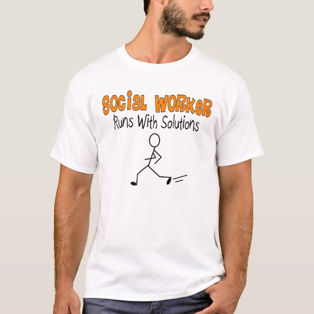 Social Worker T-shirts (Front)