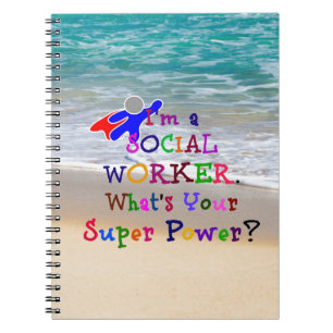Social Worker to the Rescue Notebook
