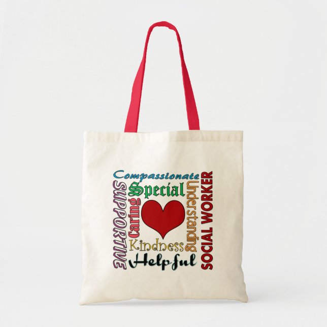 Social Worker Tote Bag (Front)
