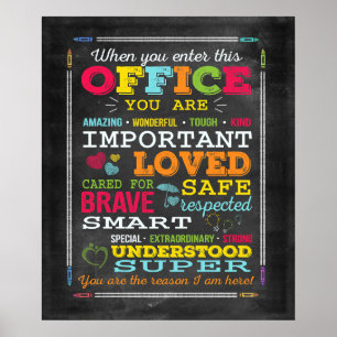 Social Worker When You Enter Motivational Poster