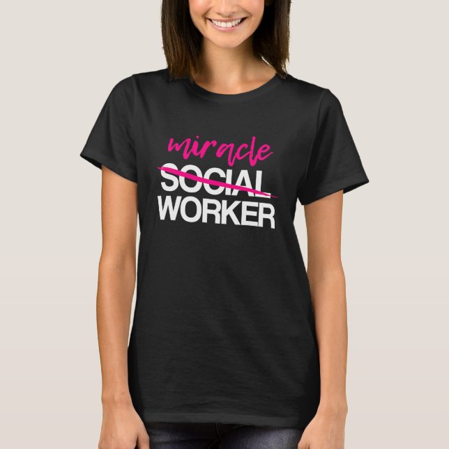 Social Worker Work LCSW MSW Masters Graduation 202 T-Shirt (Front)