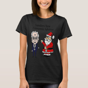 Socialdudtees Anti Bernie Sanders and Santa T-Shirt