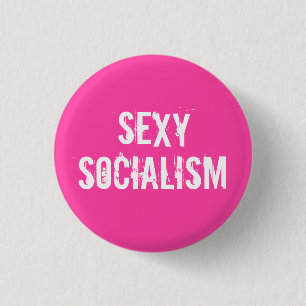 Socialism 3 Cm Round Badge