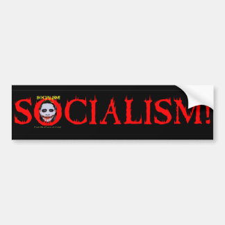 socialism bumper sticker