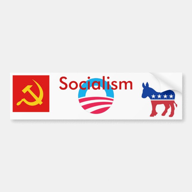 Socialism Bumper Sticker (Front)