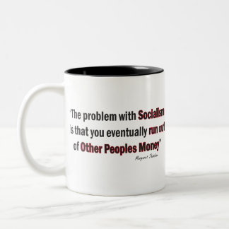 SOCIALISM Two-Tone COFFEE MUG