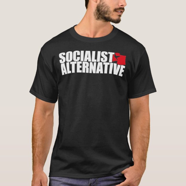 Socialist Alternative Logo (White Text) Classic T- T-Shirt (Front)