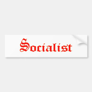 Socialist Bumper Sticker