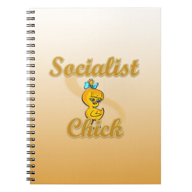 Socialist Chick Notebook (Front)