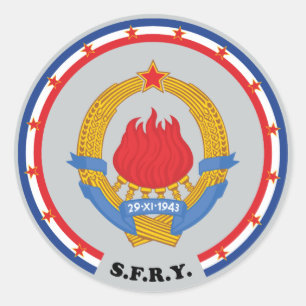 Socialist Federal Republic of Yugoslavia Sticker