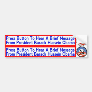 Socialist Obama Stickers to apply to Hand-Dryers