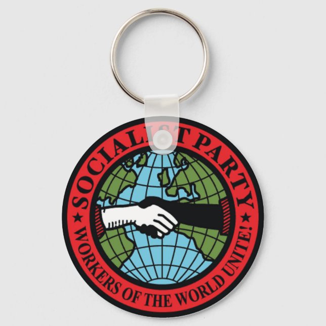SOCIALIST PARTY USA KEY RING (Front)
