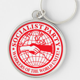 Socialist Party USA Logo Key Ring