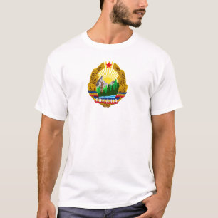 Socialist Republic Romania emblem coat arms commun T-Shirt
