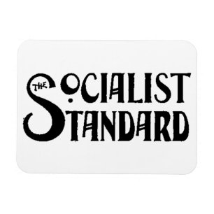Socialist Standard 1900s logo white magnet