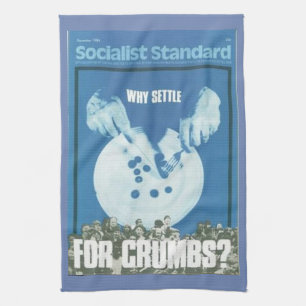 Socialist Standard December 1984 teatowel Tea Towel