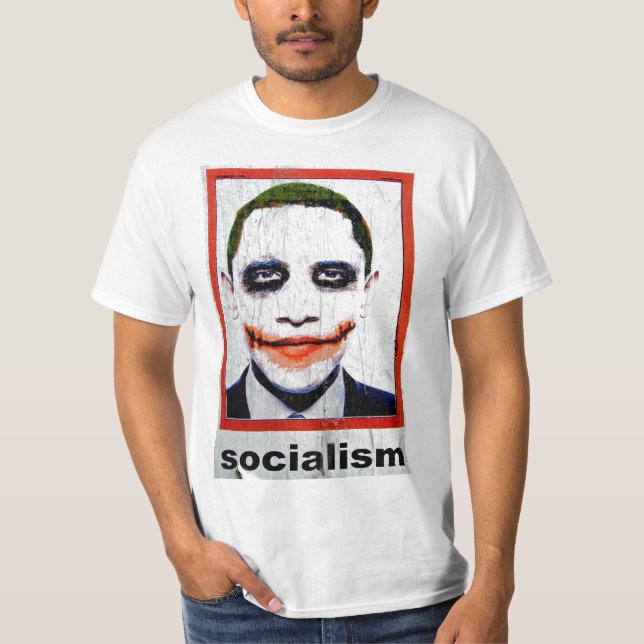Socialistic obama T-Shirt (Front)