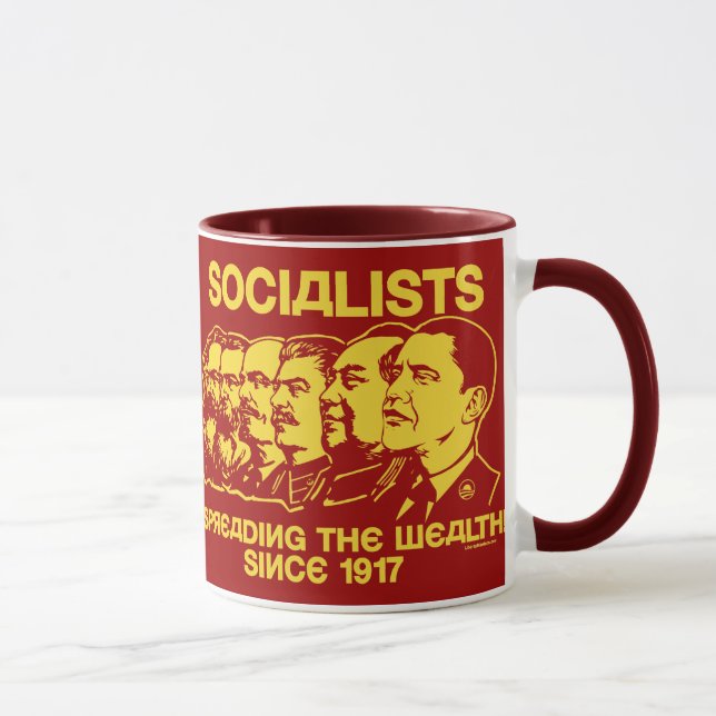 Socialists: Spreading the Wealth Mug (Right)