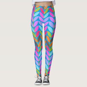 Socialite Summer Ivy Pattern Leggings