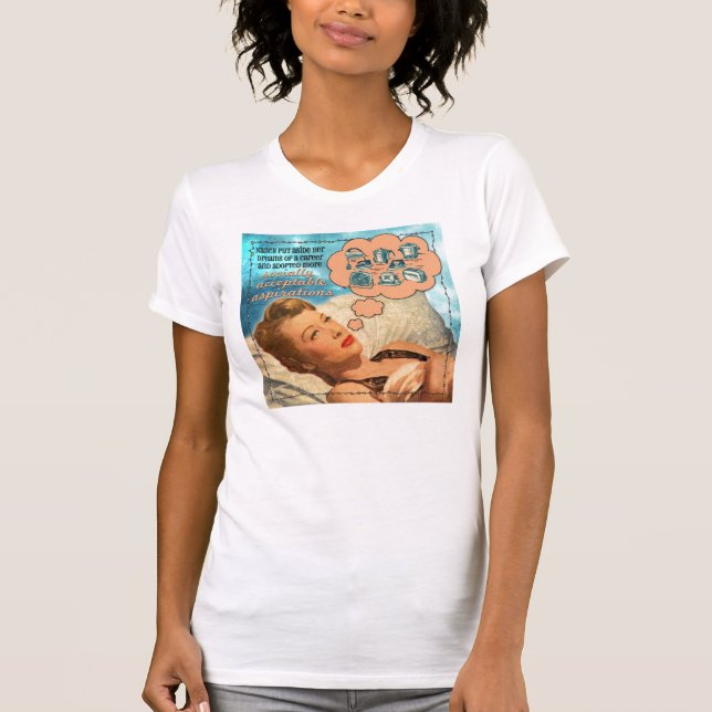 Socially Acceptable Aspirations T-Shirt (Front)