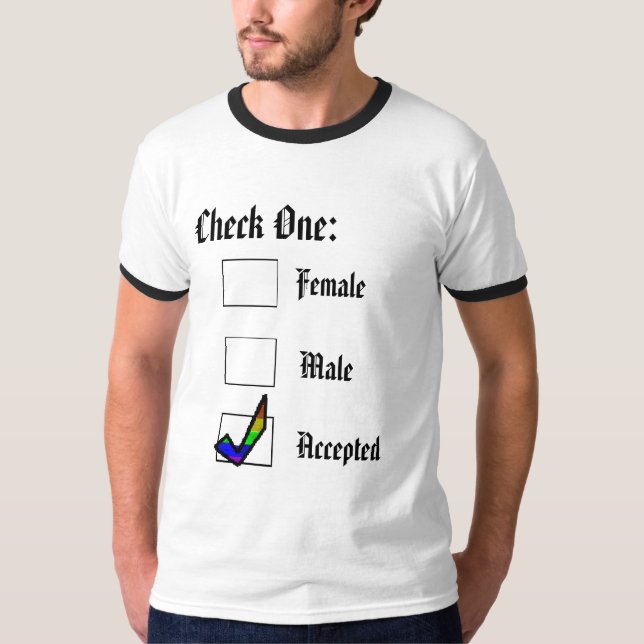 SOCIALLY ACCEPTED T-Shirt (Front)