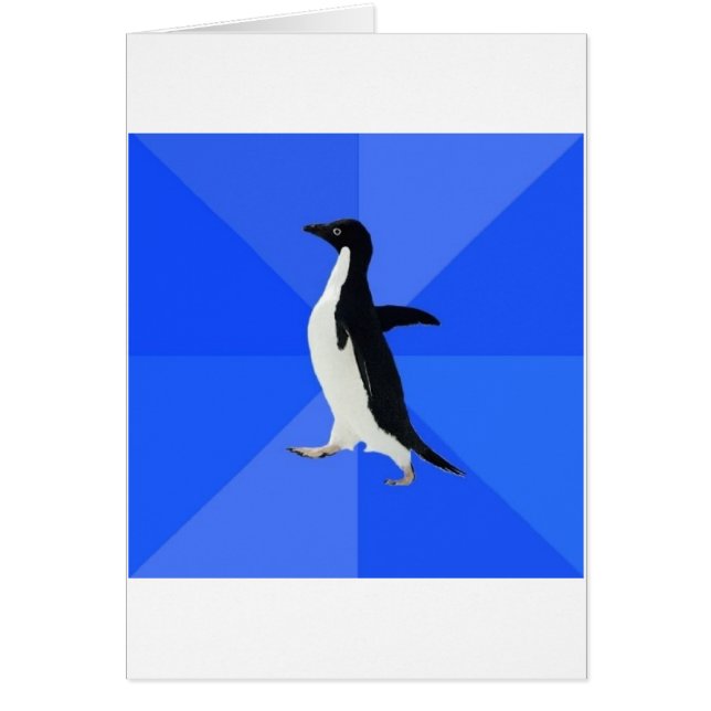 Socially Awkward Penguin Advice Animal Meme (Front)