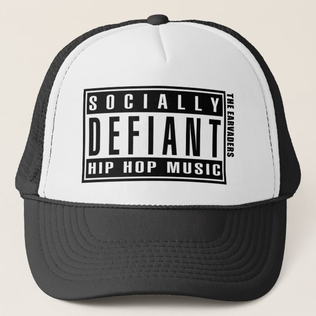 Socially Defiant cap (Front)