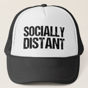 Socially Distant Trucker Hat