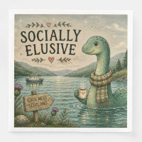 Socially Elusive Nessie Cosy Cryptid Loch Ness