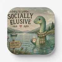 Socially Elusive Nessie Cosy Cryptid Loch Ness