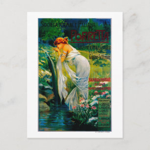 Societa Termale Italiana Vintage PosterEurope Postcard
