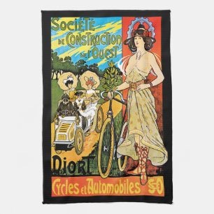 Societe de Construction de l'Ouest Tea Towel