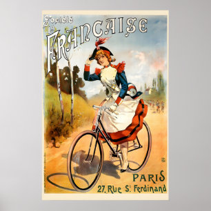 Societe La Francaise Bicycle Poster