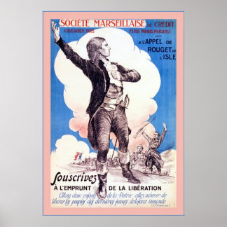 Société Marseillaise de Crédit ~ Vintage French Poster