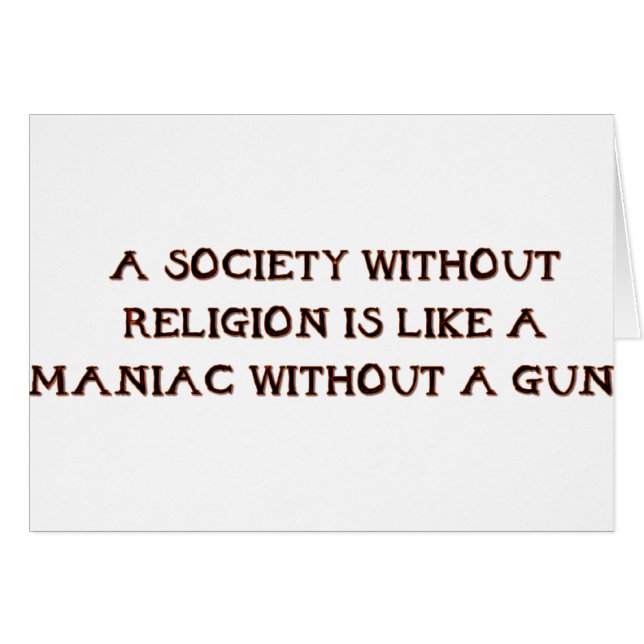 Society and Maniacs (Front Horizontal)