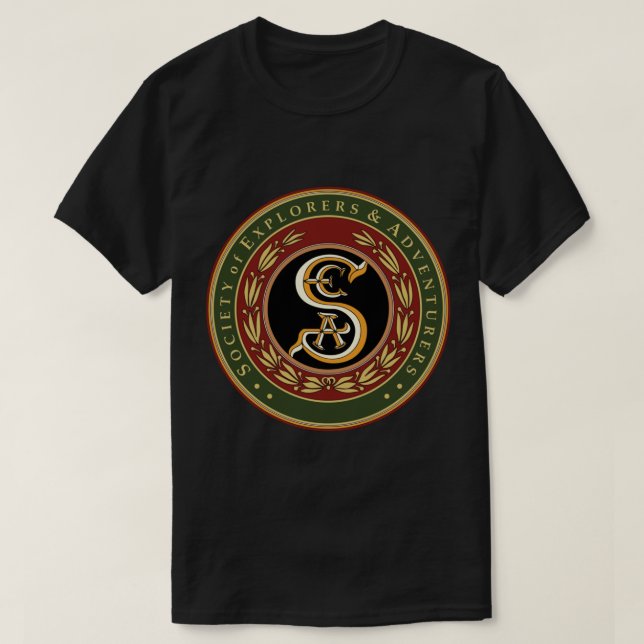 Society Of Explorers And Adventurers               T-Shirt (Design Front)