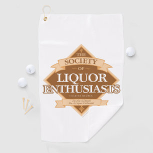 Society of Liquor Enthusiasts Golf Towel