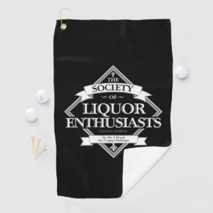 Society of Liquor Enthusiasts Golf Towel