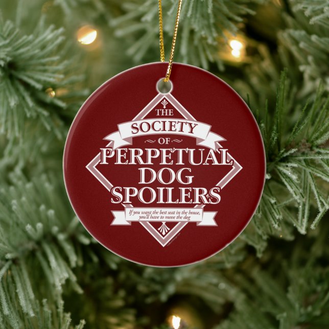 Society of Perpetual Dog Spoilers Ceramic Tree Decoration (Tree)