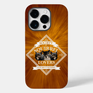 Society of Squirrel Lovers - funny squirrel Case-M Case-Mate iPhone 14 Pro Case