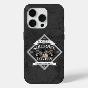 Society of Squirrel Lovers - funny squirrel Case-M iPhone 15 Pro Case