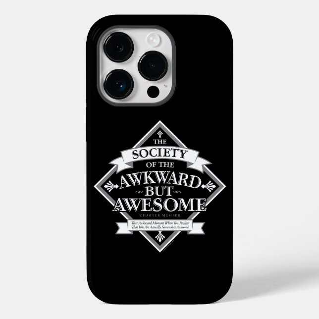 Society of the Awkward But Awesome iPhone Case (Back)