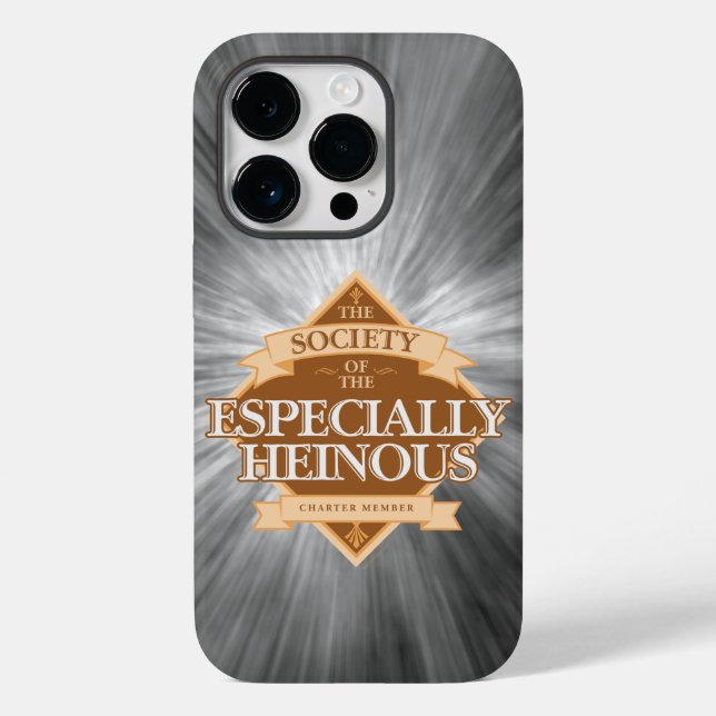 Society of The Especially Heinous Case-Mate iPhone Case (Back)