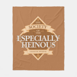 Society of The Especially Heinous Fleece Blanket