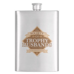 Society of Trophy Husbands Hip Flask