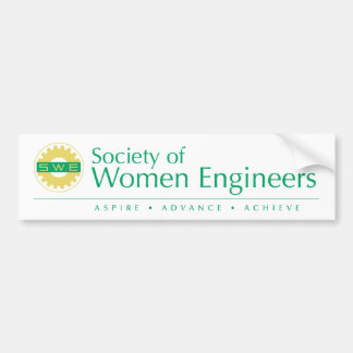Society of Women Engineers Bumper Sticker (Colour)