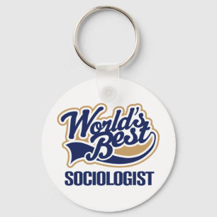 Sociologist Gift Key Ring