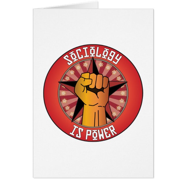Sociology Is Power (Front)